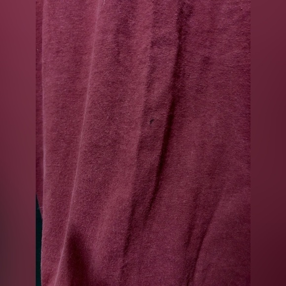 🪽Hurley Maroon Cotton T-shirt - Picture 9 of 9